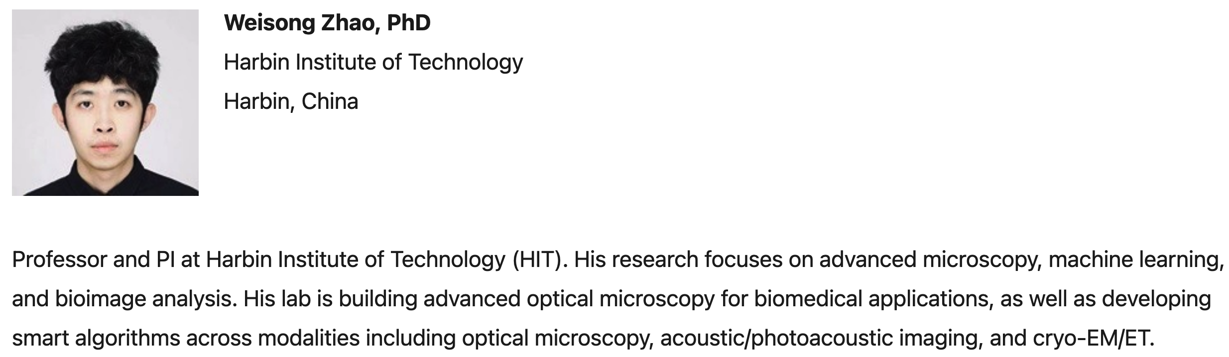 npj Imaging editorial board preview